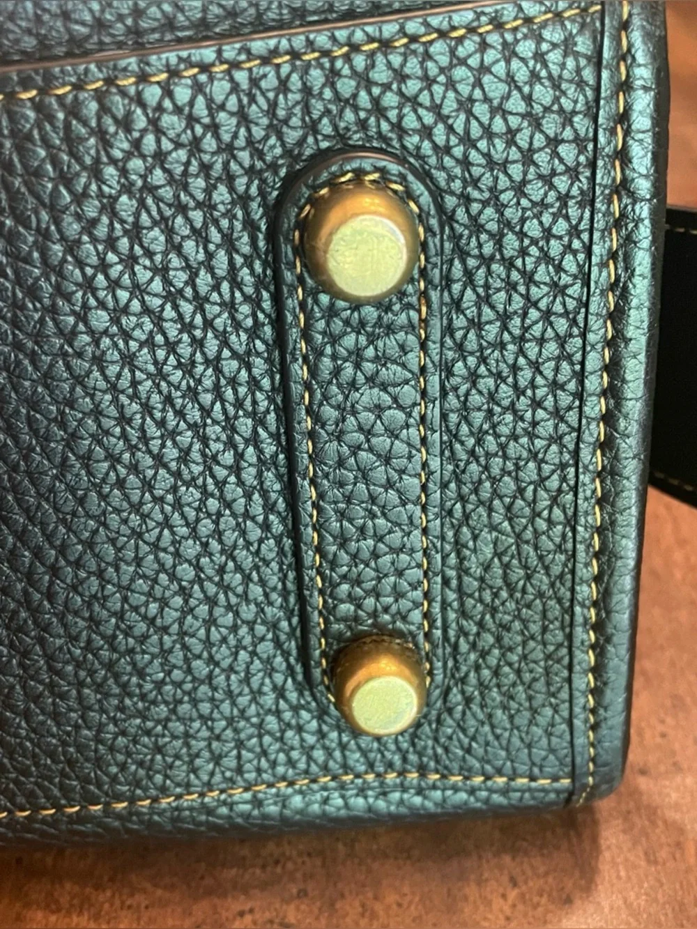 Coach Rogue 30 Glove Tanned Leather - Black - Brass - Shoulder / Crossbody Bag - Picture 5 of 16